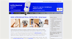 Desktop Screenshot of griffin-electrical.co.uk